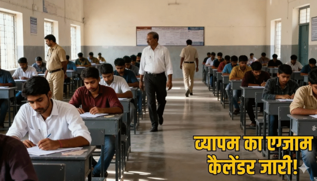 CG Vyapam Exam Calendar 2026