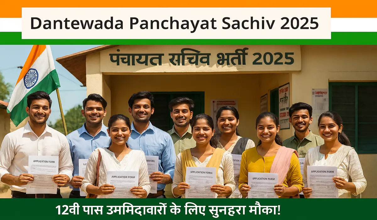 Dantewada Panchayat Sachiv Bharti 2025