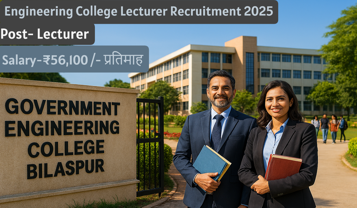 Govt College Bilaspur Recruitment 2025